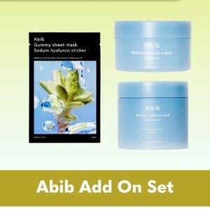 ABIB Sedum Hyaluron Hydration Add On Bundle (3-Piece Set)